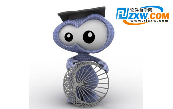 3Dmax卡通角色模型