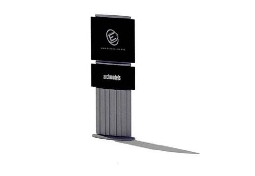景區(qū)大門的指示招牌3DMAX模型