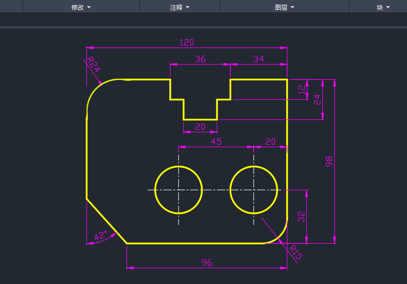 CADôһ޸Ęעɫ7