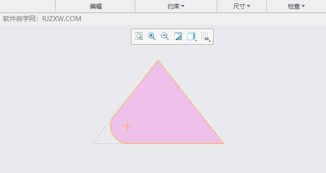 CREO圓形圓角如何使用第4步