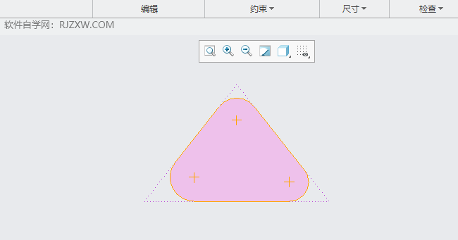 CREO圓形圓角如何使用第5步