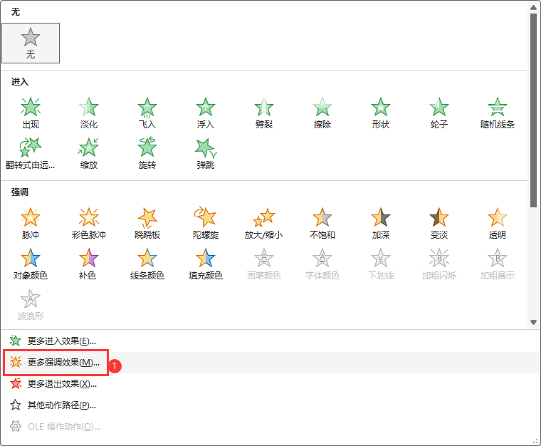 PowerPoint如何設(shè)置放大/縮小動(dòng)畫(huà)效果第3步