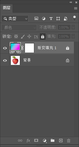 ps圖層鎖定了怎么解開第1步