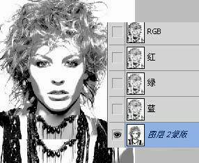 Photoshop教程詳細教打造超酷的彩色文字人像第19步