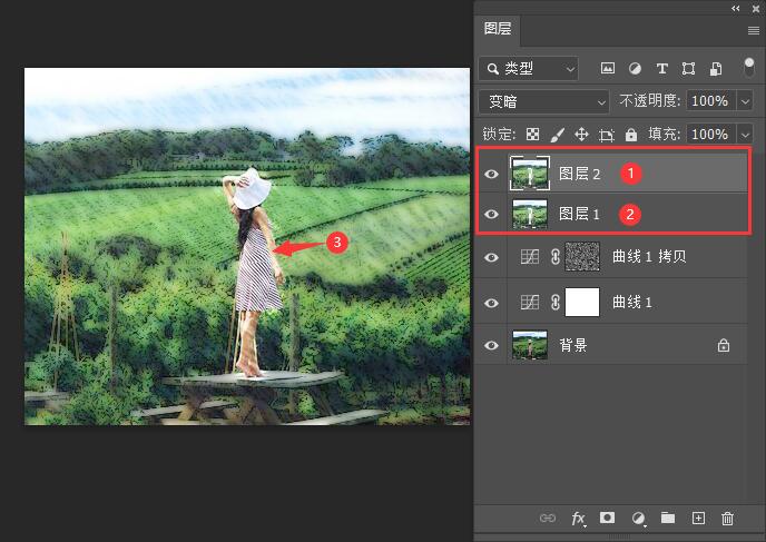 PhotoshopԂɫƬ12
